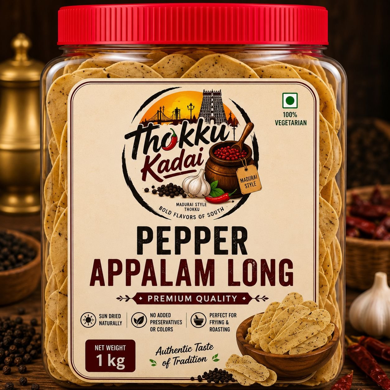 Pepper Appalam