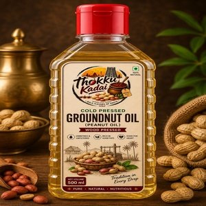 Wood Pressed Groundnut Oil