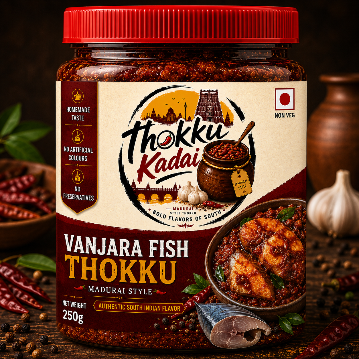 Vanjaram Fish Thokku