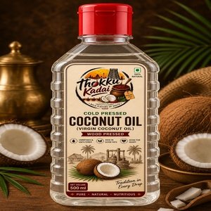 Wood Pressed Coconut Oil - 1/2 L